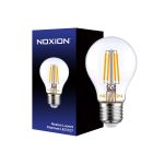 Noxion Lucent Fadenlampe LED E27 Birne Klar 7W 806lm - 827 Extra Warmweiß | Ersatz für 60W