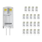 Mehrfachpackung 20x Ledvance Performance LED Capsule G4 Klar 0.9W 100lm - 827 Extra Warmweiß | Ersatz für 10W