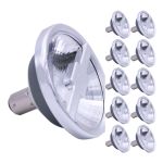 Mehrfachpackung 10x Noxion Lucent Led-Spot AR70 BA15d 6W 350lm 36D - 927 Extra Warmweiß | Höchste Farbwiedergabe - Dimmbar - Ersatz Für 50W