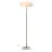 DFTP by Nordlux Glossy Boden Lamp Glas und Marmor Weiß | Geeignet für 3x E14