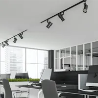 B&uuml;robeleuchtung mit LED-Schienenstrahler